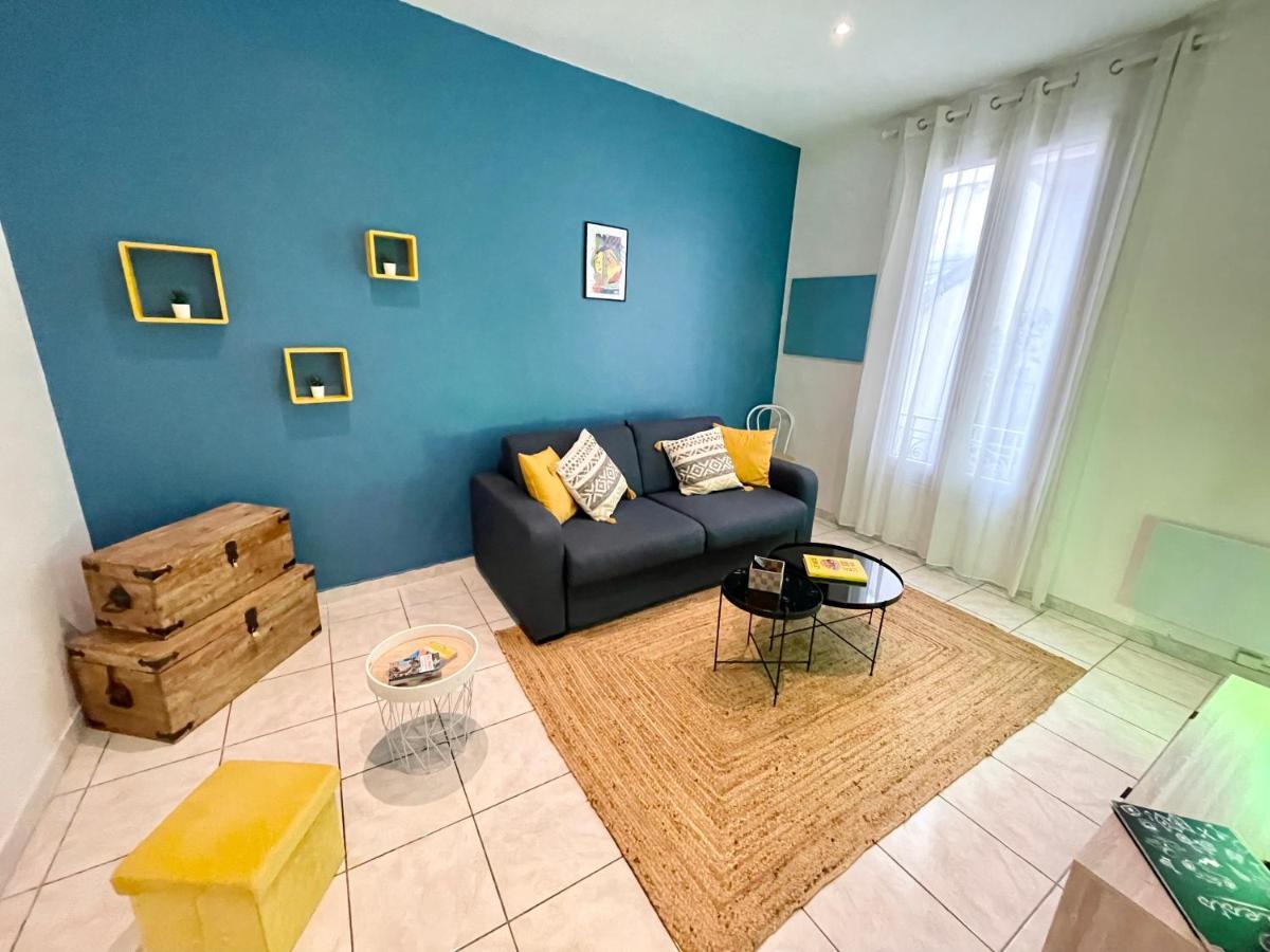 Joli Appartement Spacieux A 3 Min A Pied De La Mer Nisa Exterior foto