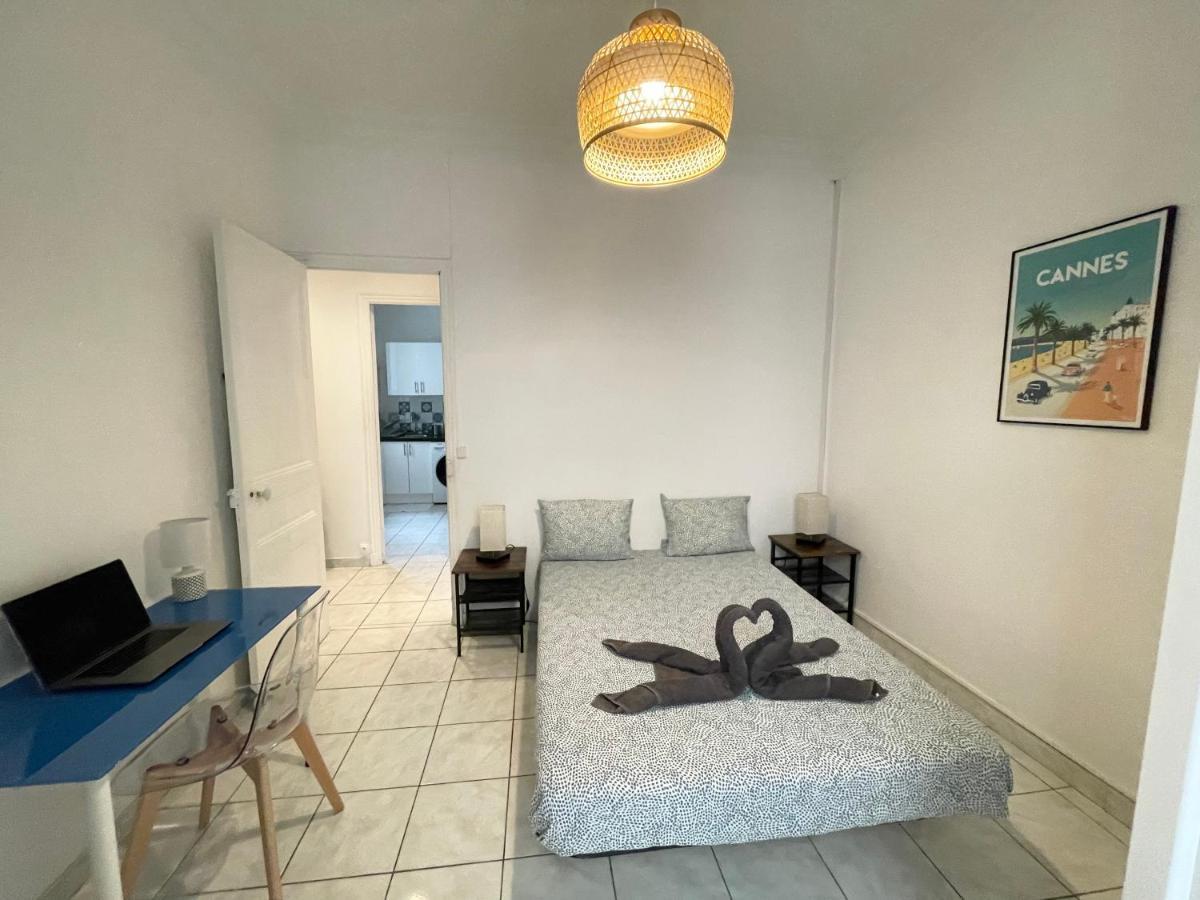 Joli Appartement Spacieux A 3 Min A Pied De La Mer Nisa Exterior foto