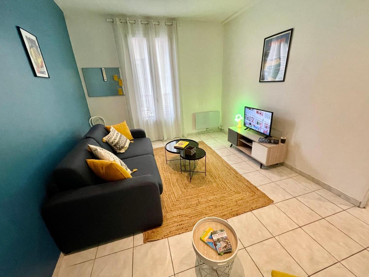 Joli Appartement Spacieux A 3 Min A Pied De La Mer Nisa Exterior foto