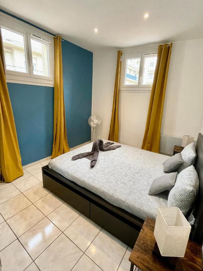Joli Appartement Spacieux A 3 Min A Pied De La Mer Nisa Exterior foto